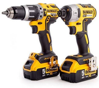 Zestaw Combo  Wkrętarka DCD796 + Zakrętarka DCF887 2 x Aku Walizka 18V Dewalt