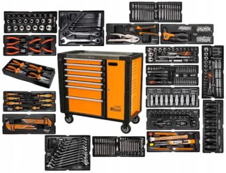 Szafka narzędziowa wózek warsztatowy szeroki 495 El 7 szuflad Corona Szafka narzędziowa wózek warsztatowy szeroki 495 El 7 szuflad Corona