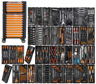 Szafka narzędziowa wózek warsztatowy 646 El 10szuflad + Nadstawka Corona Richmann Szafka narzędziowa wózek warsztatowy 646 El 10szuflad + Nadstawka Corona Richmann