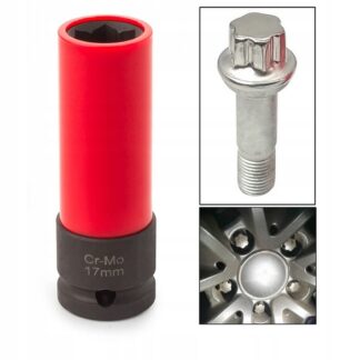 Nasadka udarowa do śrub alu zabezpieczających koła 17 mm Mercedes Maybach