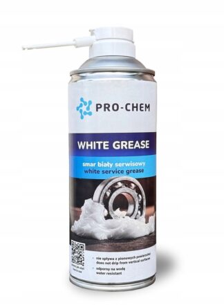 Smar biały serwisowy w sprayu PRO-CHEM WHITE GREASE 400 ml
