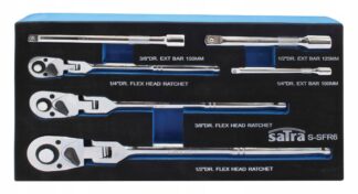 Grzechotki łamane na przegubie 1/4 3/8 1/2 SATRA