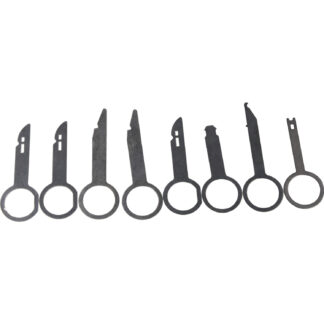 Ściągacz do tapicerki i listw spinek samochodowych zestaw 43el Resser