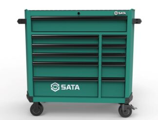Sata wózek narzędziowy 452 EL COMBO XXL GREEN szafka narzędziowa 11 szuflad