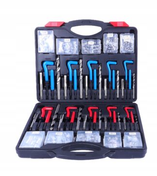 Zestaw do regeneracji gwintów Heli Coil metryczne i calowe M5 - M12 314 części