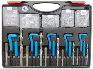 Zestaw do regeneracji gwintów Heli Coil metryczne i calowe M5 - M12 314 części