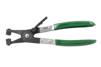 Szczypce do opasek zaciskowych z blokadą typu X do układu chłodzenia Jonnesway