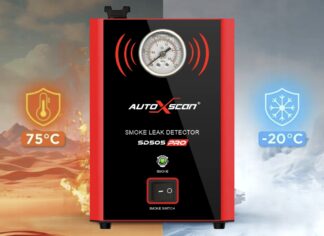 Generator dymu tester szczelności zadymiarka SD505 PRO Autoxscan