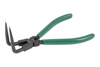 Szczypce Segera wewnętrzne do zacisków hamulcowych wygięte Jonnesway