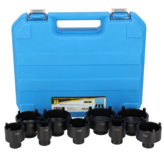 Nasadki klucze nasadowe do nakrętek rowkowych wieńcowych sworzni KM4-KM12 Resser